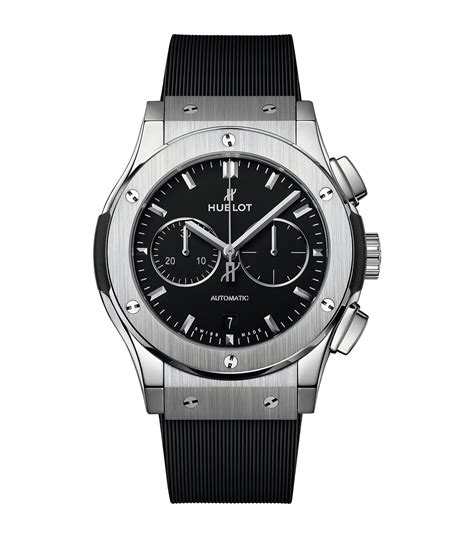 hublot au750 titanium|hublot titanium chronograph.